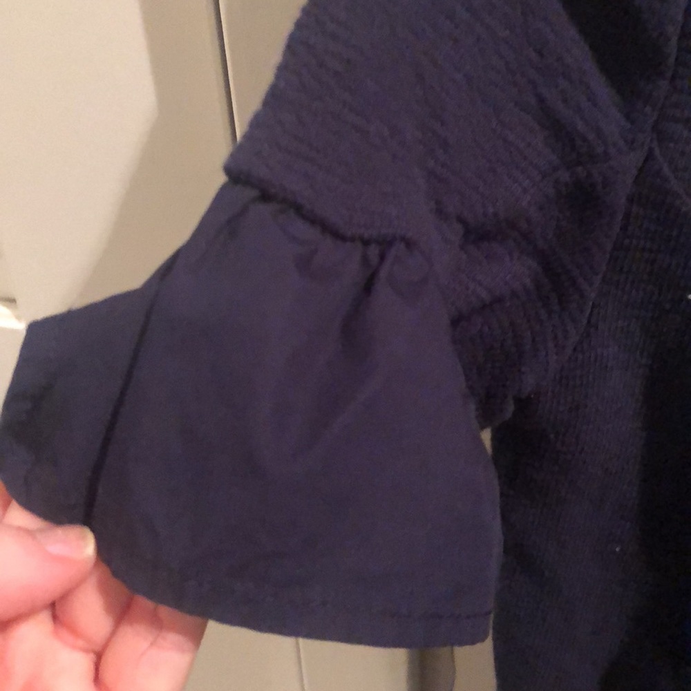 Navy Anthropologie Dress - Picture 4 of 4